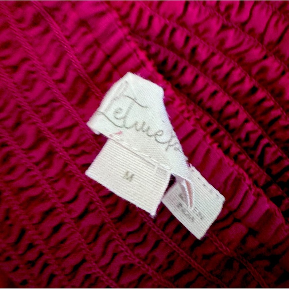 Rosette 3D silky tank, Anthropology, Let me be Brand - Picture 4 of 6